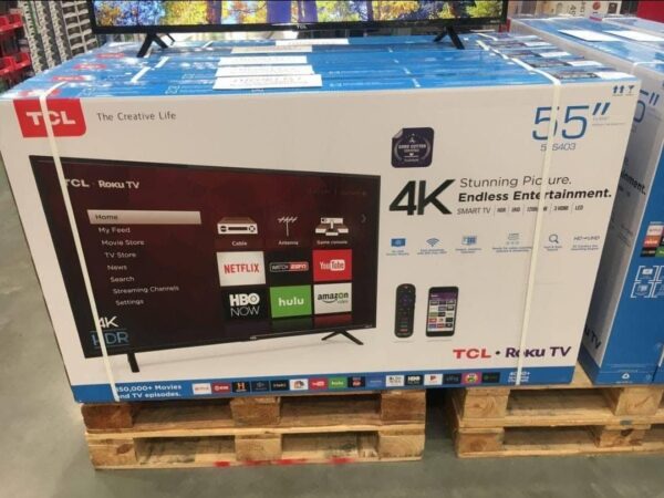 Smart TVs pallets available