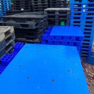 Quality and Durable Plastic pallets available in stock.